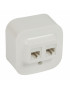 Virstinkinis kompiuterinis lizdas 2xRJ45, UTP 5E cat, Forix Legrand 782428 (balta)