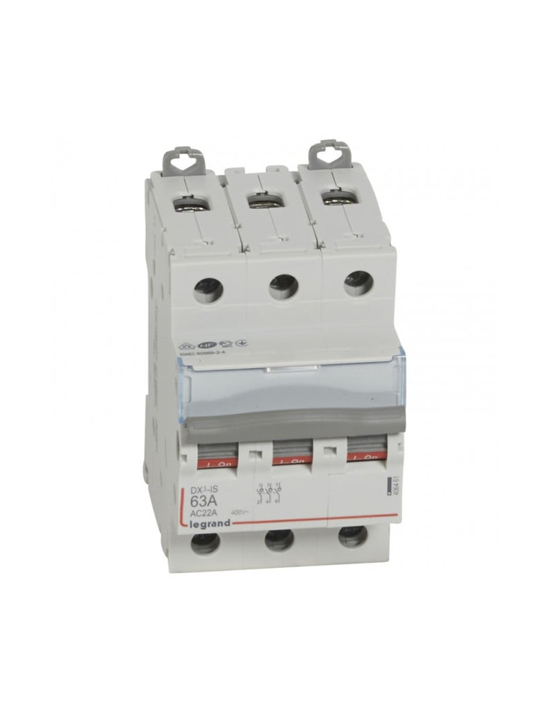 Automatinis jungiklis MCB RX3 Legrand 419241 (63A, 3P, 230V, 6kA)