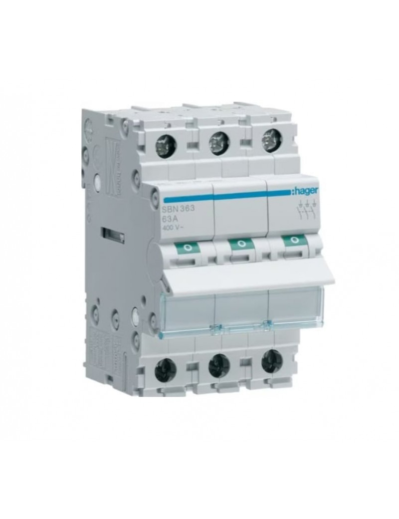 Modulinis jungiklis Hager SBN363 (3 mod, 63A, 3P)