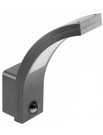 PARIS LED Å¡viestuvas su judesio davikliu (10w, 4000K, 900lm, IP54, juodas) GTV LD-PAR10W40-10