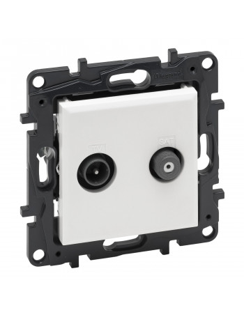 TV / SAT lizdas Niloe Step Legrand 863183 (balta spalva)