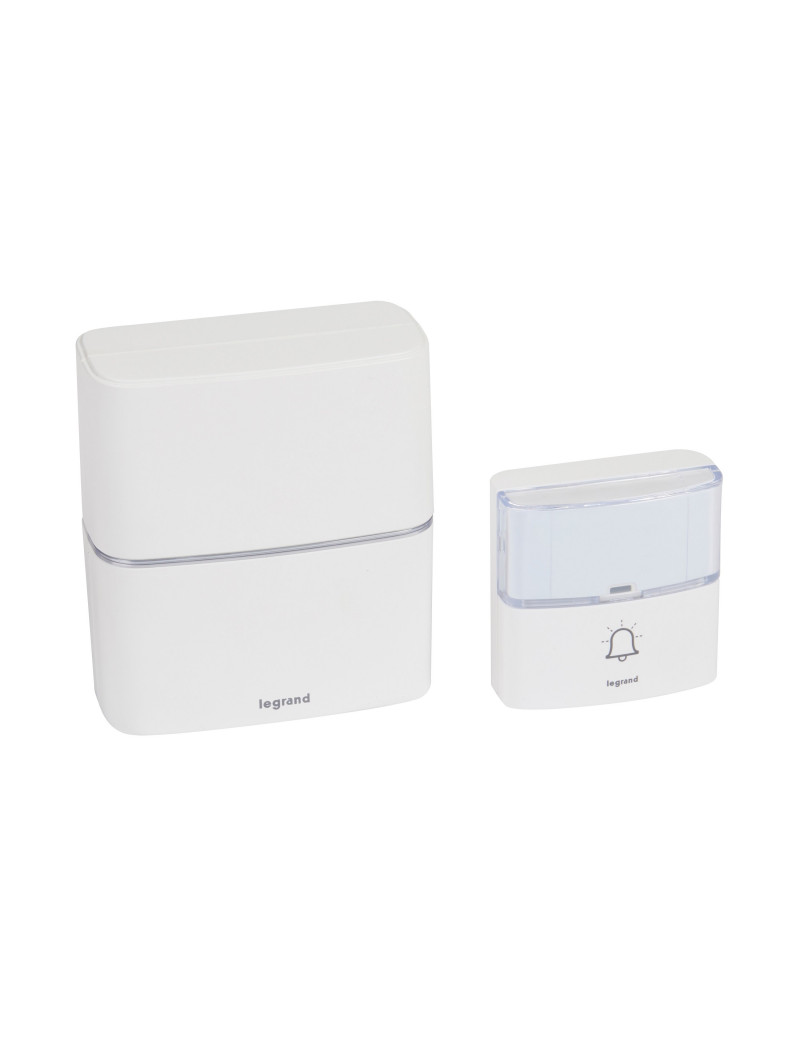 Belaidis durÅ³ skambutis Legrand 094270 (baltas, 200m diapazonas, LED)