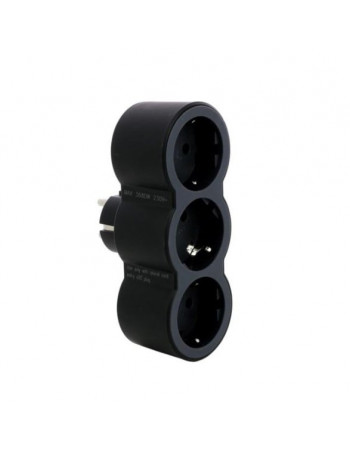 Å akotuvas Legrand 694519 (juodas, 3 vietÅ³)