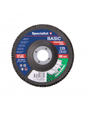 SPECIALIST+ lapelinis šlif diskas BASIC ZK40 125 mm
