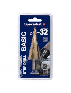 SPECIALIST+ žingsninis grąžtas BASIC ⌀4-32