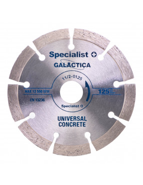 SPECIALIST+ deim diskas GALACTICA 125x10x222 mm