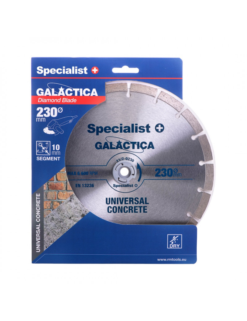 SPECIALIST+ deim diskas GALACTICA 230x10x222 mm