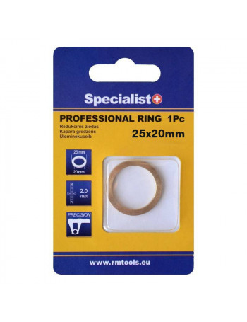 SPECIALIST+ redukcinis žiedas PRO 254x20x2 mm