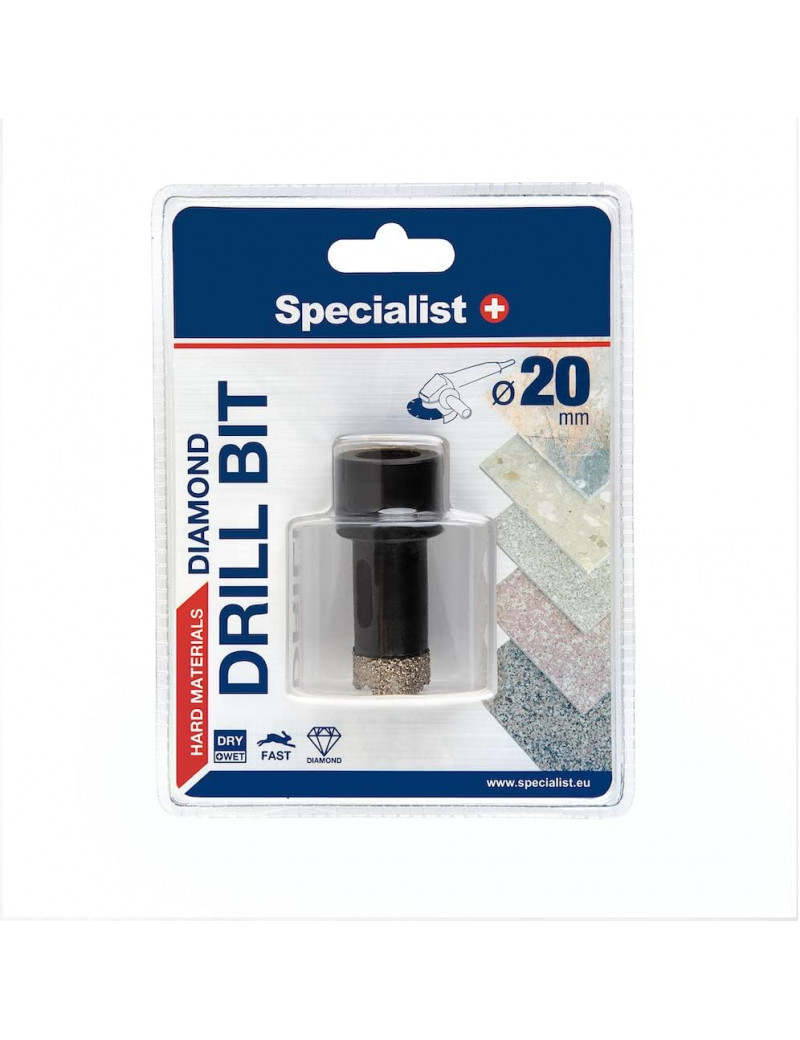 SPECIALIST+ deimantinis grąžtas D20 M14