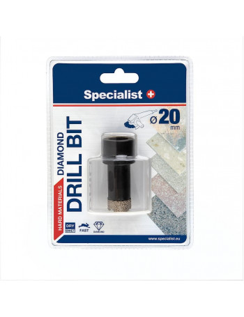 SPECIALIST+ deimantinis grąžtas D20 M14