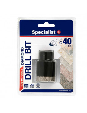 SPECIALIST+ deimantinis grąžtas D40 M14