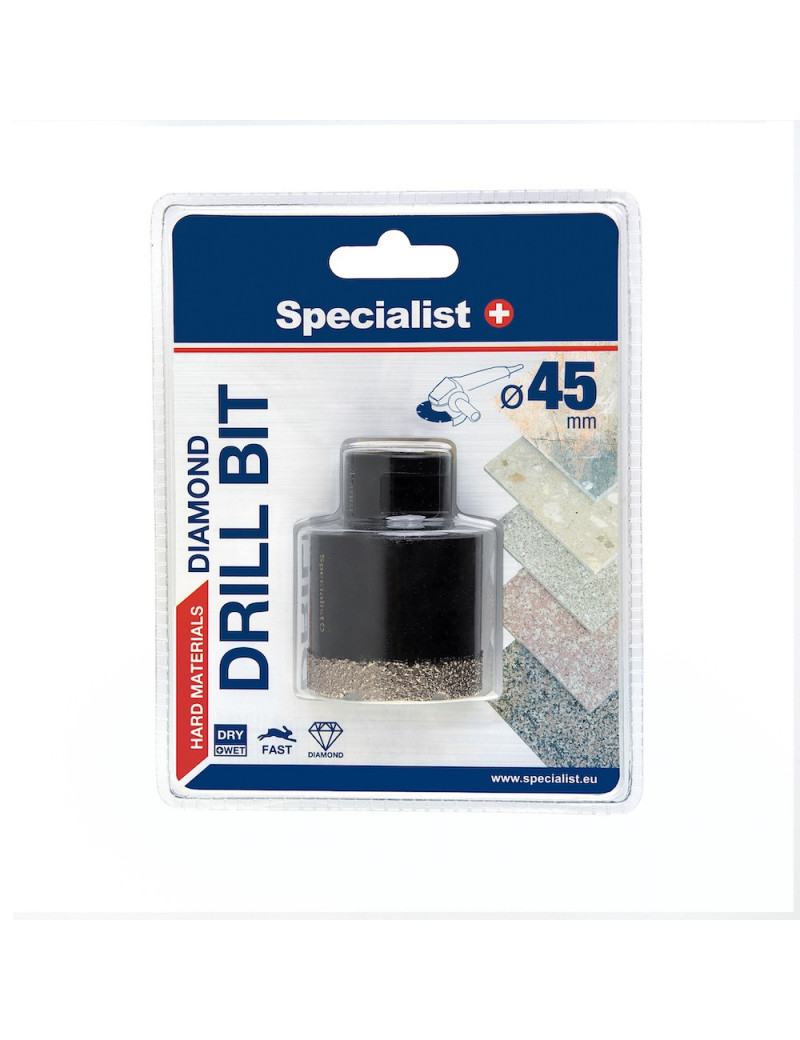 SPECIALIST+ deimantinis grąžtas D45 M14