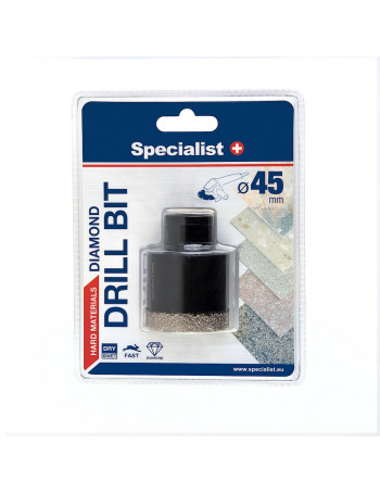 SPECIALIST+ deimantinis grąžtas D45 M14