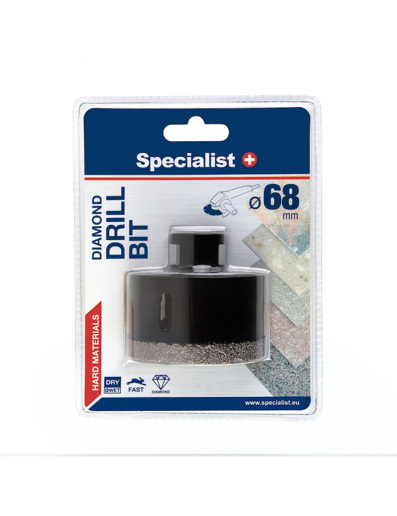 SPECIALIST+ deimantinis grąžtas D68 M14