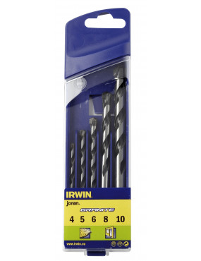 Granito grąžtų rinkinys 456810 mm