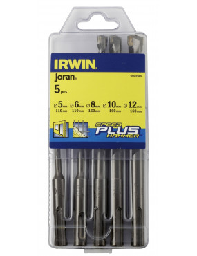 Grąžtų rink SDS+ 5-6-8-10-12 mm 5 vnt