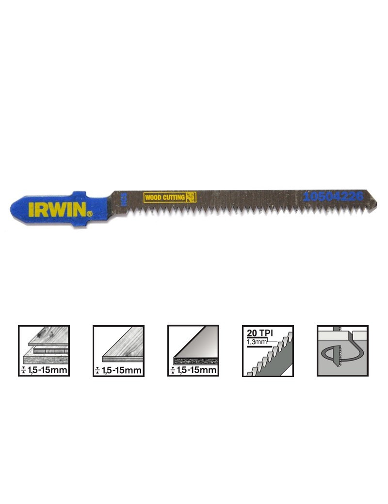 Pjūklelis medienai 83 mm „IRWIN T101AO