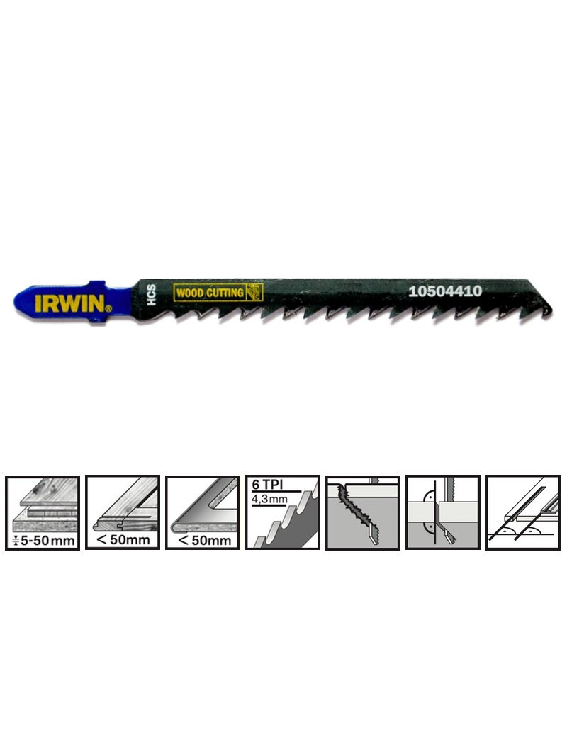 Pjūklelis medžiui 100 mm „IRWIN T144DP