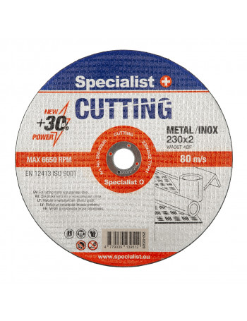 SPECIALIST+ metalo pjdiskas 230x2x22 mm