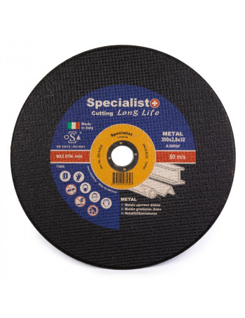 SPECIALIST+ metalo pjdiskas 350x28x32 mm
