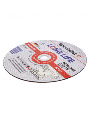 SPECIALIST+ metalo pjdiskas LONG LIFE 230x19x22 mm