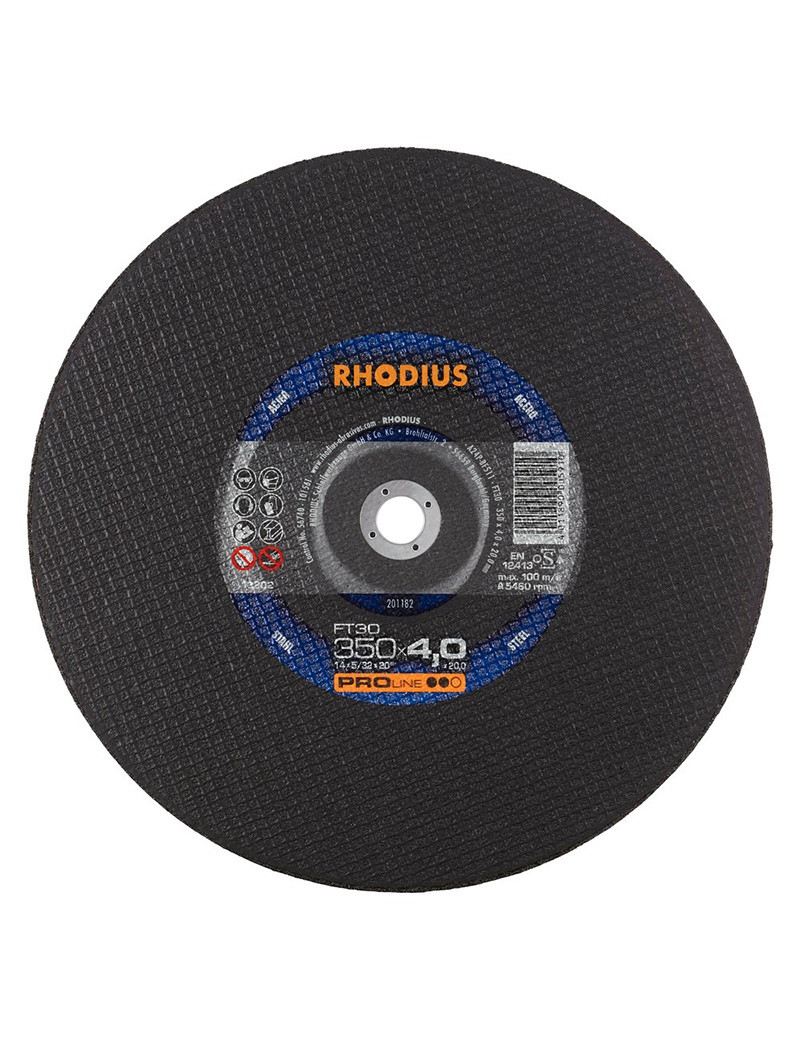 Metalo pjdiskas FT30 350x4x20 mm