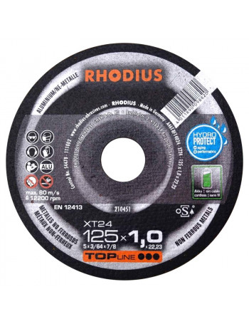 Pjovimo diskas aliuminiui 125x1x22 mm