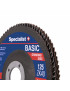 SPECIALIST+ lapelinis šlif diskas BASIC ZK80 125 mm
