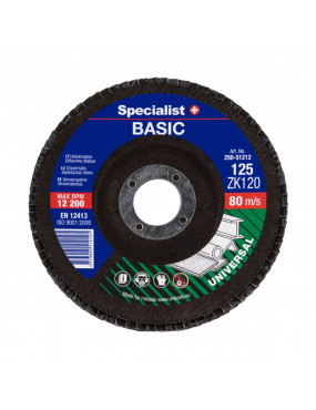 SPECIALIST+ lapelinis šlif diskas BASIC ZK120 125 mm