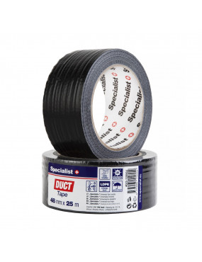 SPECIALIST+ univ lipni juosta 48 mm x 25 m juoda