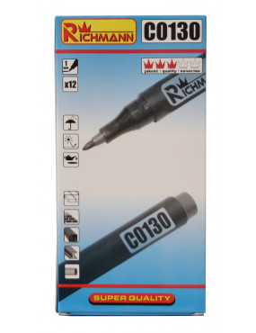 Juodas markeris 1 mm