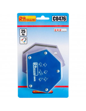 Suvirinimo magnetas 6 kampų 125 kg