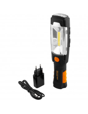 Pastatomas žibintuvėlis 10 + 6 LED