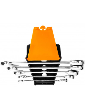 Raktų kompl su terkšle 8 - 19 mm 5 vnt