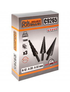 Žing grąžtai „RICHMANN 4-32 mm 3 vnt