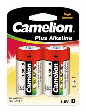 Elementai „ALKALINE LR20-BP2 D 2 vnt
