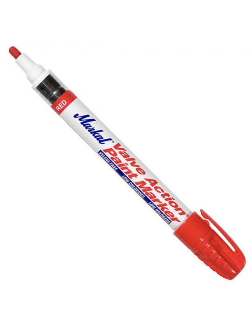 Dažų markeris VALVE ACTION raudonas