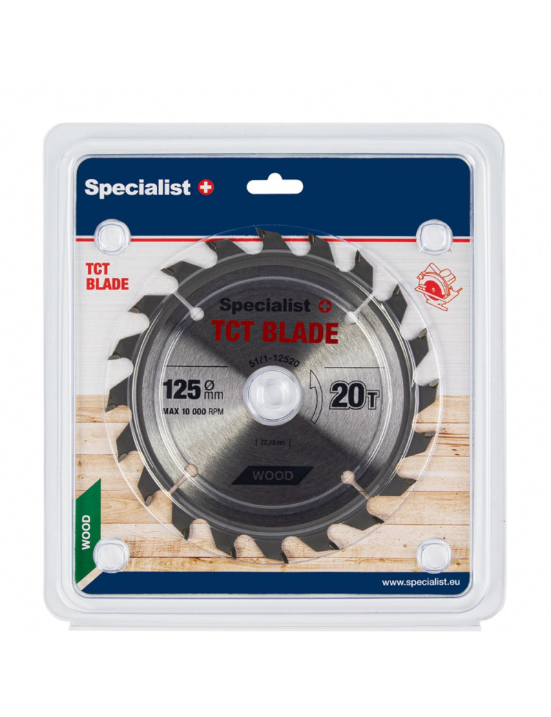 SPECIALIST+ pjovimo diskas 125x20Tx22 mm