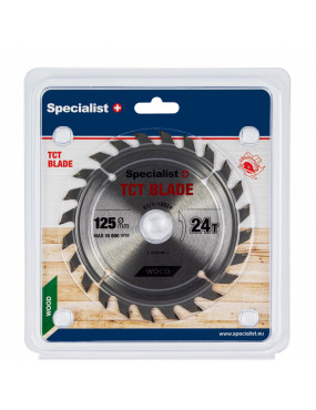 SPECIALIST+ pjovimo diskas 125x24Tx22 mm