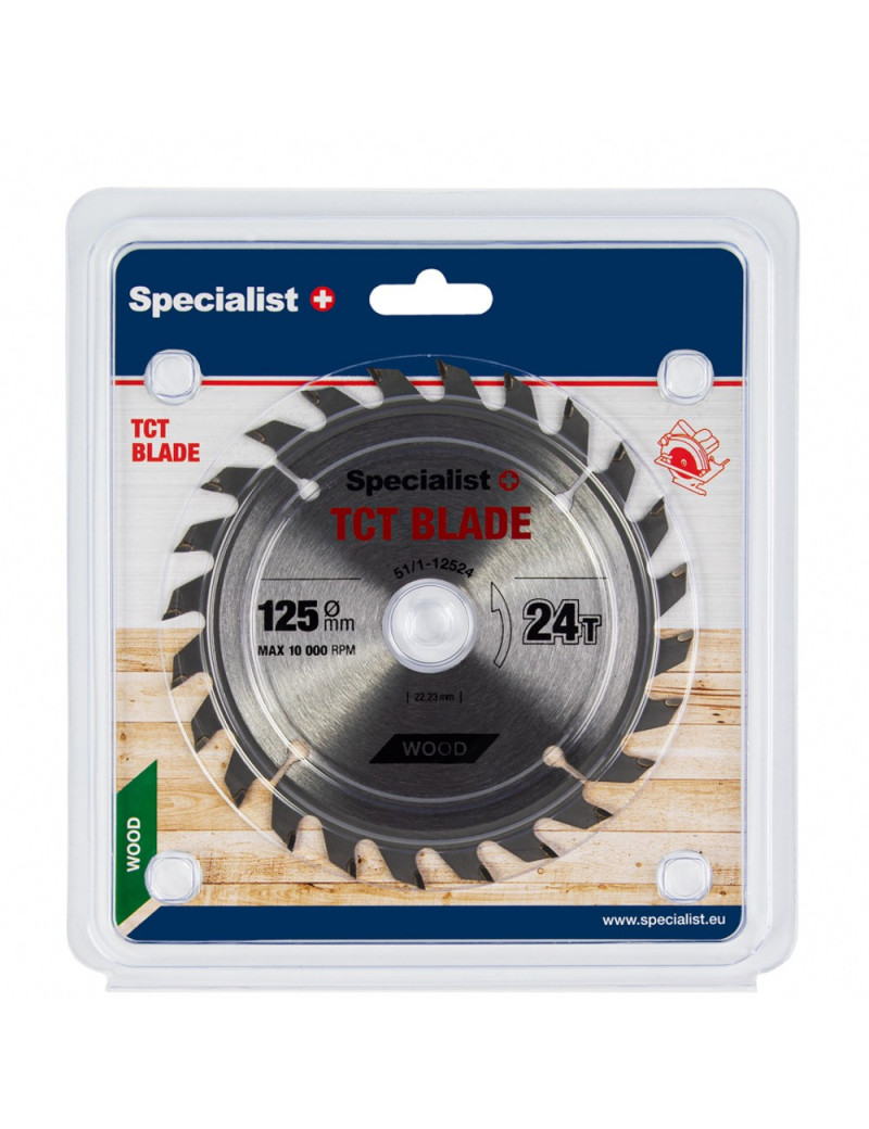 SPECIALIST+ pjovimo diskas 125x24Tx22 mm