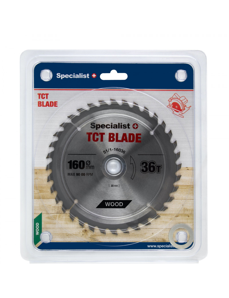 SPECIALIST+ pjovimo diskas 160x36Tx30/20/16 mm