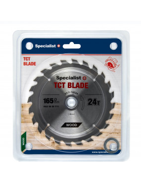 SPECIALIST+ pjovimo diskas 165x24Tx30/20/16 mm