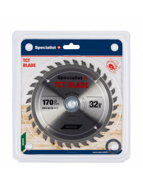 SPECIALIST+ pjovimo diskas 170x32Tx30/20/16 mm