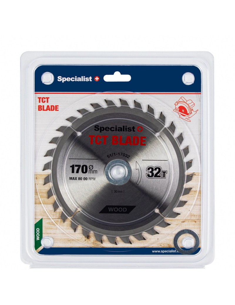 SPECIALIST+ pjovimo diskas 170x32Tx30/20/16 mm