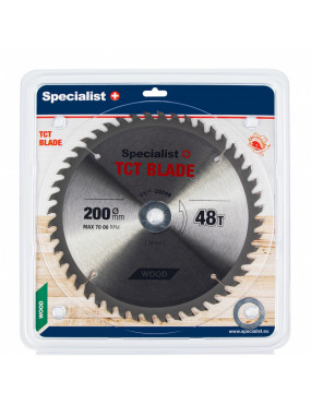 SPECIALIST+ pjovimo diskas 200x48Tx30/20/16 mm
