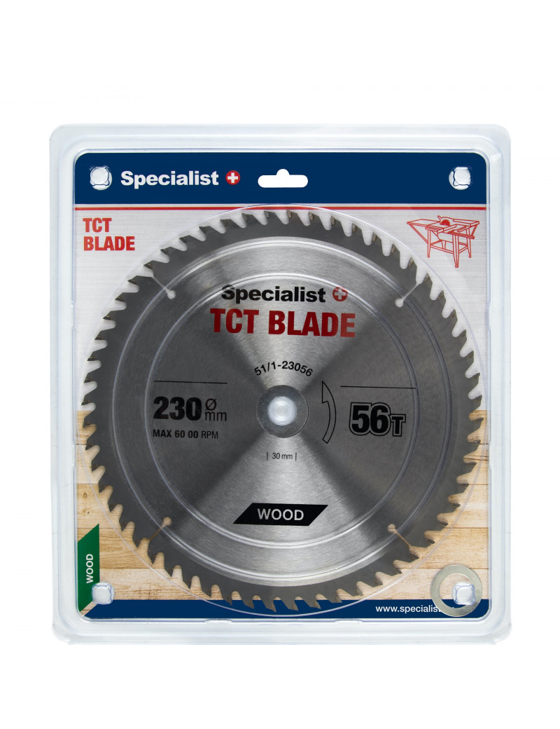 SPECIALIST+ pjovimo diskas 230x56Tx30/20/16 mm