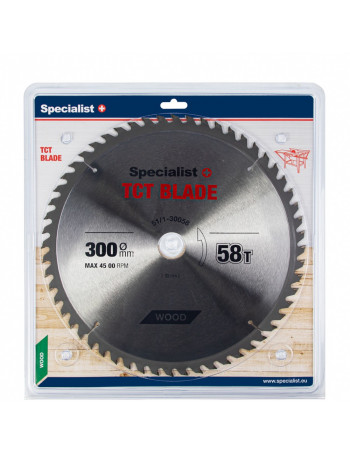 SPECIALIST+ pjovimo diskas 300x58Tx32/30 mm