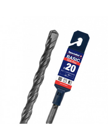 SPECIALIST+ SDS+ grąžtas BASIC 20 x 150/210 mm