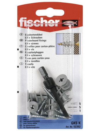 Kaiščiai gipso kartonui GKS 5 vnt