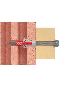 Dvikomp kaiš su varžtu 10x50 mm 4 vnt